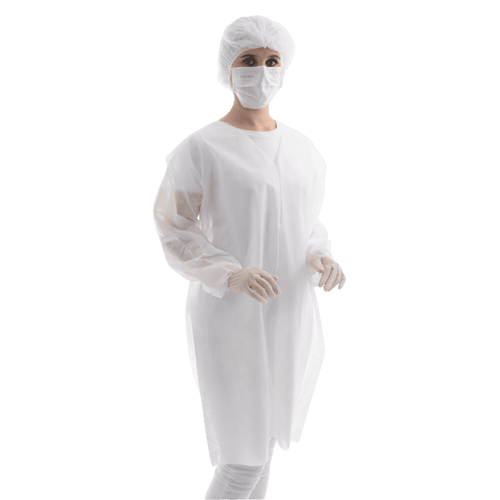 Avental Descartável Branco Procedimento 20GM ML PCT 10UN