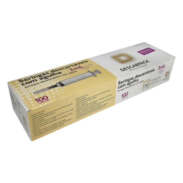 Seringa sem Agulha Slip Descartável